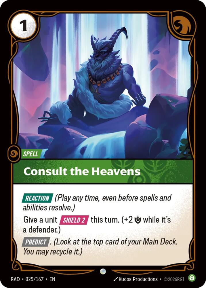 Consult the Heavens (025/167) [Radiance]