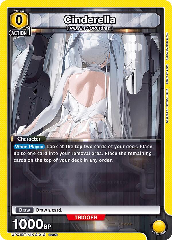 Cinderella (012) (UP01BT/NIK-2-012) [UP01BT: GODDESS OF VICTORY: NIKKE Precious Booster]