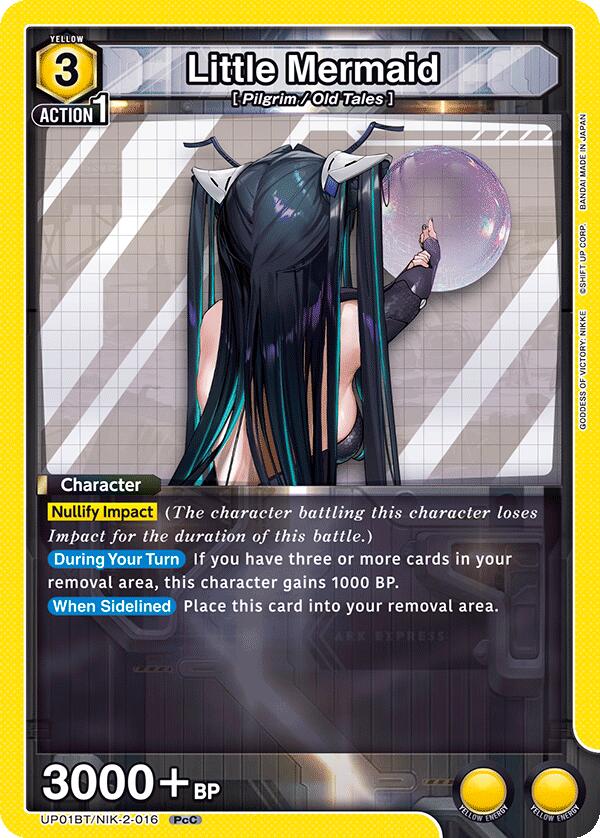 Little Mermaid (016) (UP01BT/NIK-2-016) [UP01BT: GODDESS OF VICTORY: NIKKE Precious Booster]