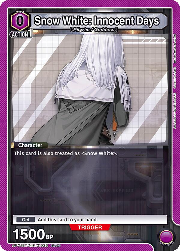Snow White: Innocent Days (026) (UP01BT/NIK-2-026) [UP01BT: GODDESS OF VICTORY: NIKKE Precious Booster]