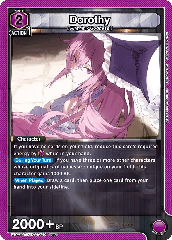 Dorothy (029) (UP01BT/NIK-2-029) [UP01BT: GODDESS OF VICTORY: NIKKE Precious Booster]