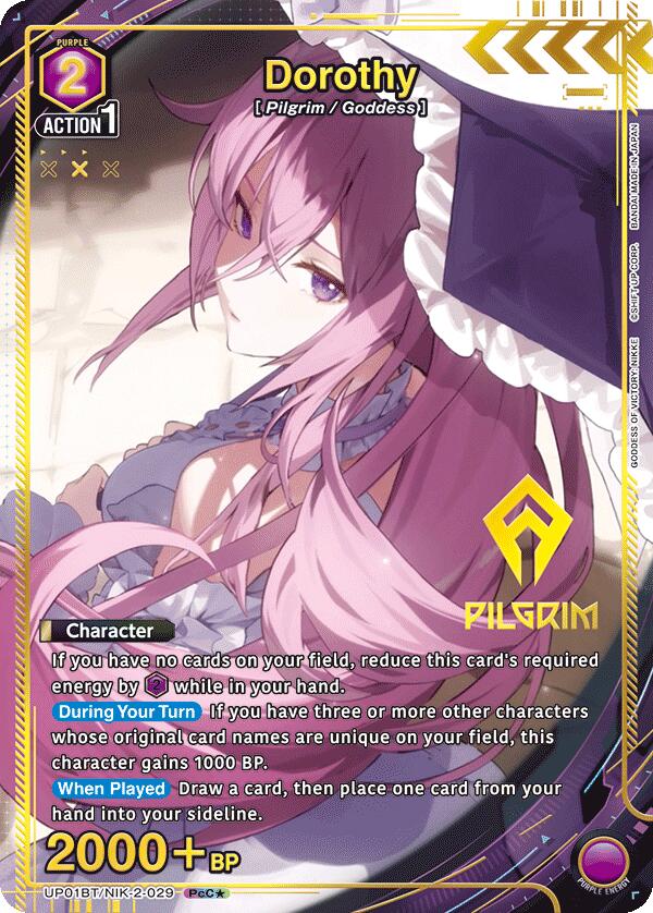 Dorothy (029) (PcC*) (UP01BT/NIK-2-029) [UP01BT: GODDESS OF VICTORY: NIKKE Precious Booster]