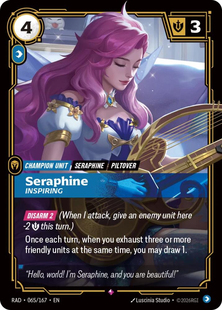 Seraphine, Inspiring (065/167) [Radiance]