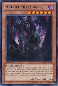 Archfiend Giant [SHSP-EN083] Rare