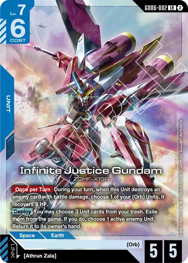 Infinite Justice Gundam (GD06-002) [Stardust Trails]
