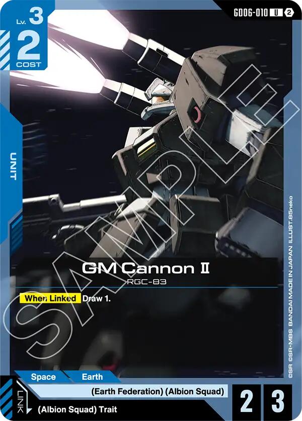 GM Cannon II (GD06-010) [Stardust Trails]
