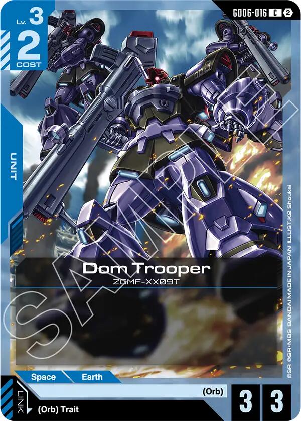 Dom Trooper (GD06-016) [Stardust Trails]