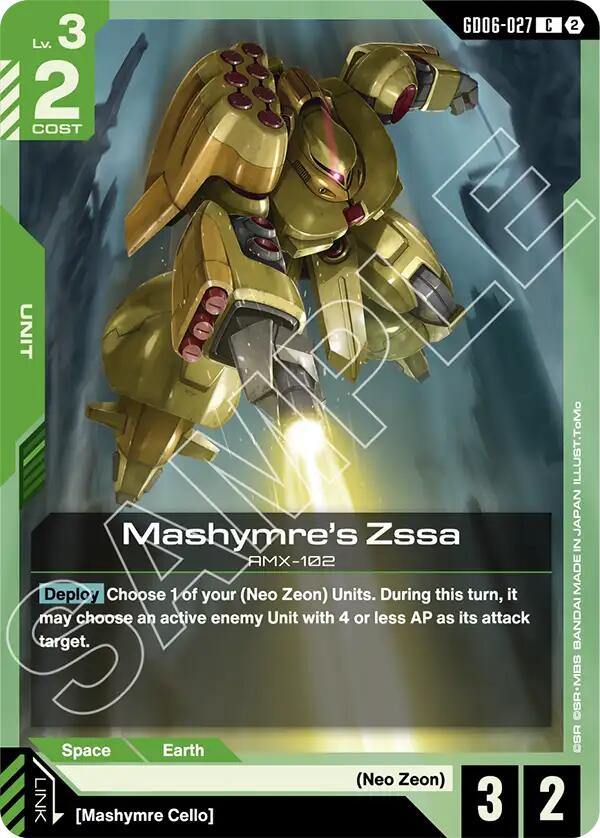 Mashymre's Zssa (GD06-027) [Stardust Trails]