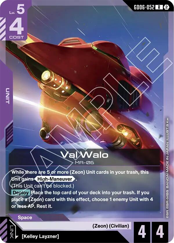 Val Walo (GD06-052) [Stardust Trails]