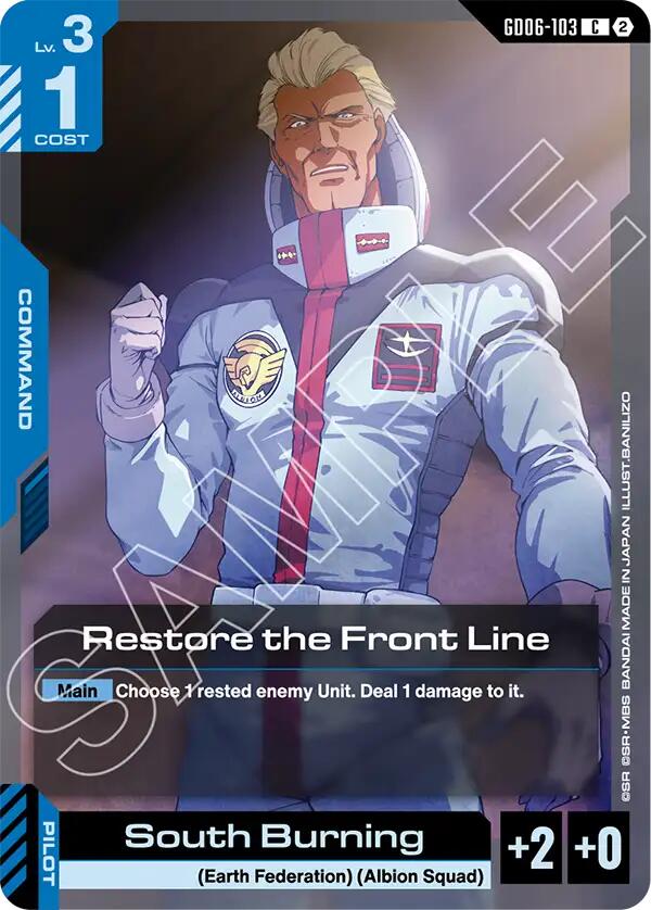 Restore the Front Line (GD06-103) [Stardust Trails]