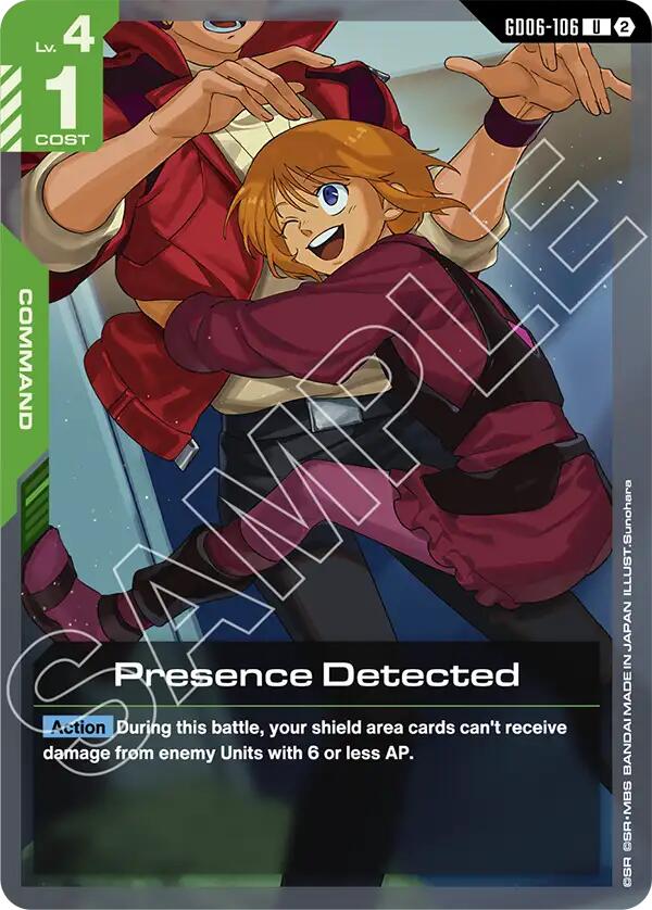 Presence Detected (GD06-106) [Stardust Trails]