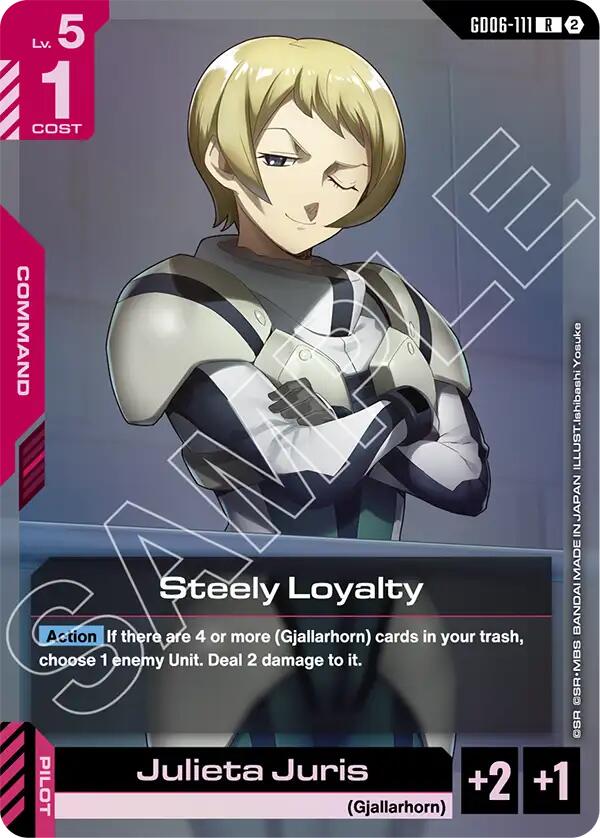 Steely Loyalty (GD06-111) [Stardust Trails]