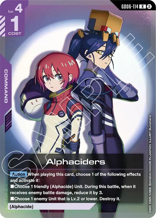 Alphaciders (GD06-114) [Stardust Trails]