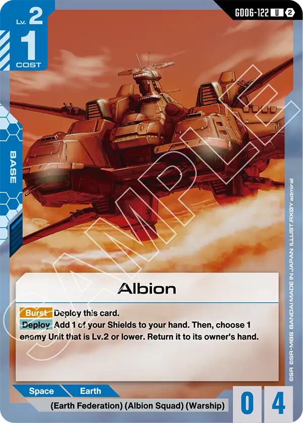 Albion (GD06-122) [Stardust Trails]