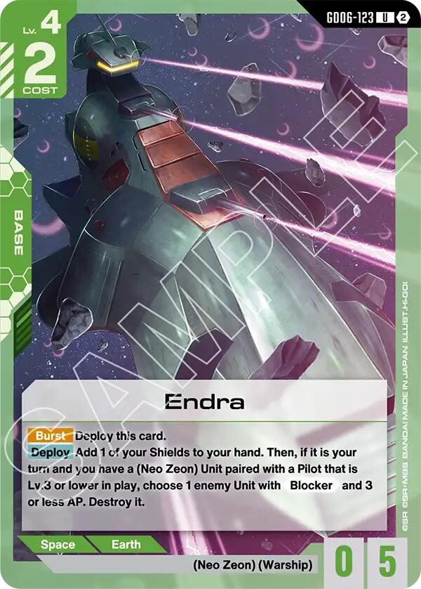Endra (GD06-123) [Stardust Trails]
