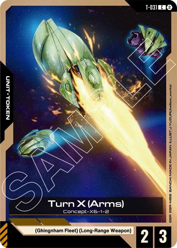 Turn X (Arms) (T-031) Token (T-031) [Stardust Trails]