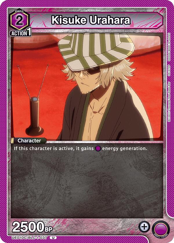 Kisuke Urahara (037) (UE01DC/BLC-1-037) [UE10DC: Bleach: Thousand Year Blood War Advanced Deck]