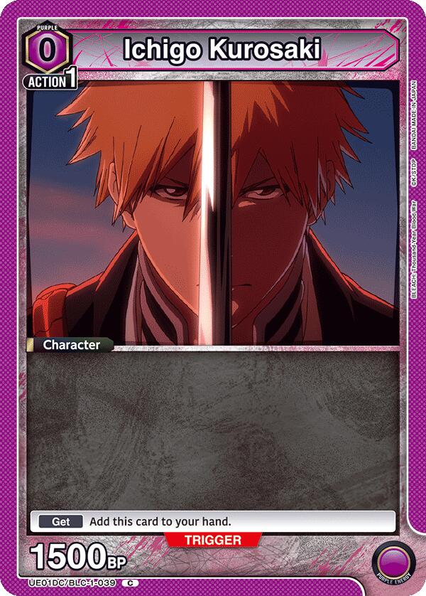 Ichigo Kurosaki (039) (UE01DC/BLC-1-039) [UE10DC: Bleach: Thousand Year Blood War Advanced Deck]
