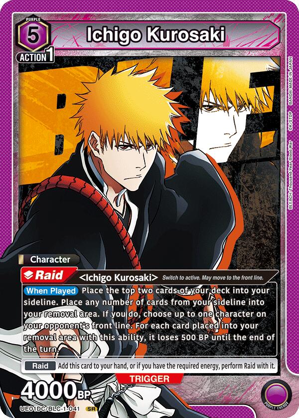 Ichigo Kurosaki (041) (UE01DC/BLC-1-041) [UE10DC: Bleach: Thousand Year Blood War Advanced Deck]