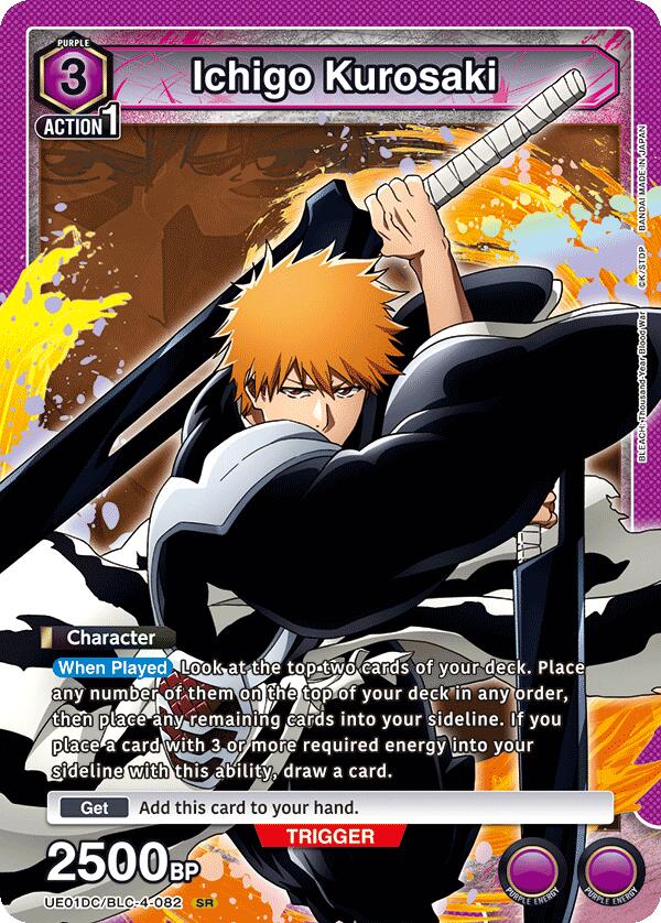 Ichigo Kurosaki (082) (UE01DC/BLC-4-082) [UE10DC: Bleach: Thousand Year Blood War Advanced Deck]