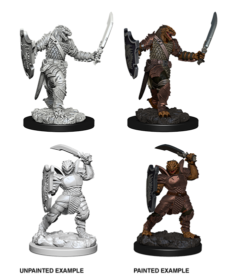 D&D Nolzur’s Marvelous Miniatures: Dragonborn Female Paladin