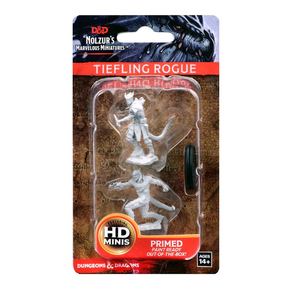 D&D Nolzur’s Marvelous Miniatures: Tiefling Male Rogue