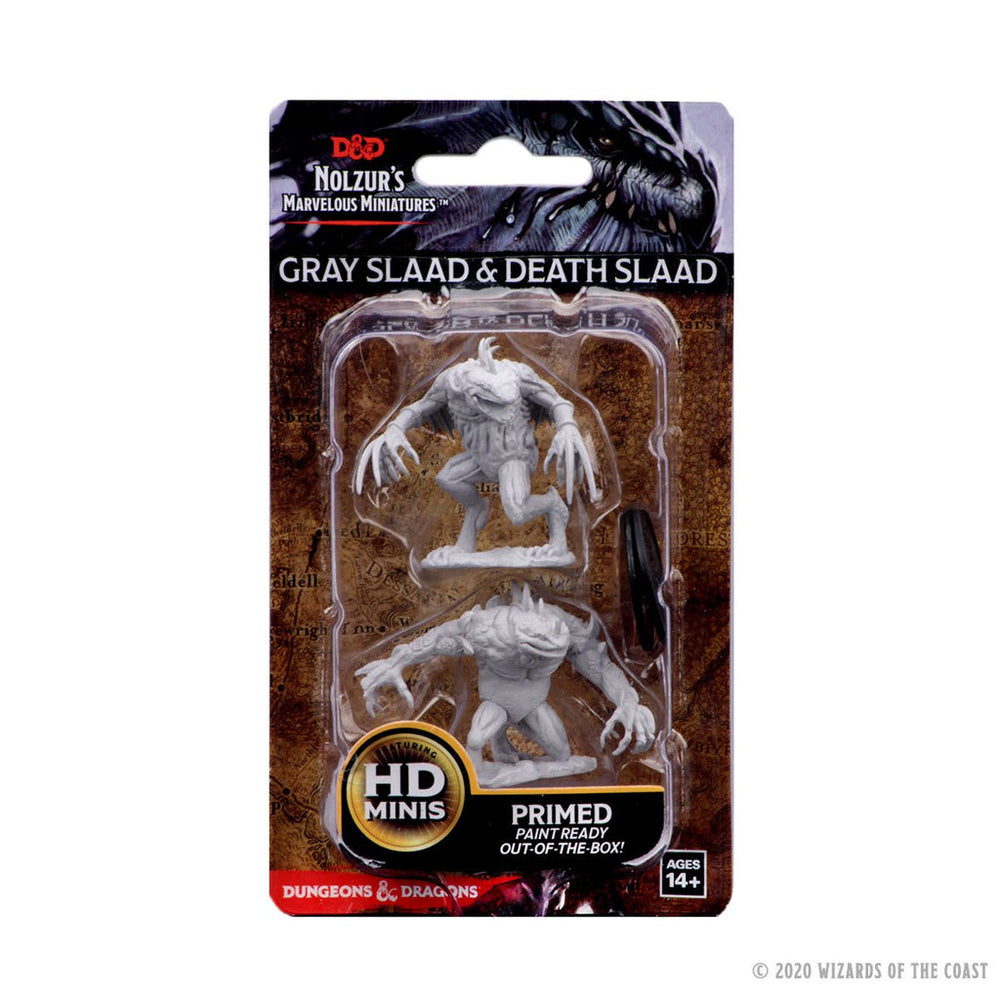 D&D Nolzur’s Marvelous Miniatures: Grey Slaad & Death Slaad
