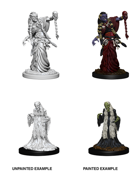 D&D Nolzur’s Marvelous Miniatures: Green Hag & Night Hag