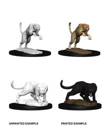 D&D Nolzur’s Marvelous Miniatures: Panther & Leopard