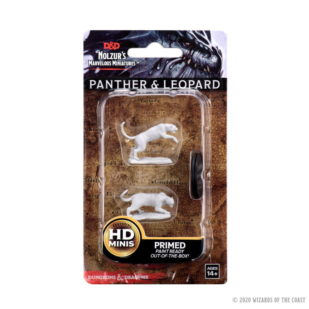 D&D Nolzur’s Marvelous Miniatures: Panther & Leopard