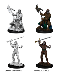 D&D Nolzur’s Marvelous Miniatures: Female Half-Orc Fighter