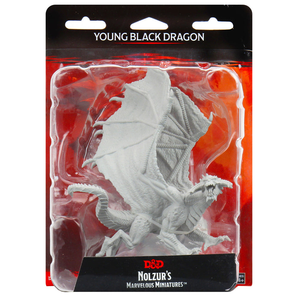 D&D Nolzur’s Marvelous Miniatures: Young Black Dragon