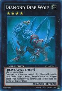 Diamond Dire Wolf [CT10-EN012] Super Rare