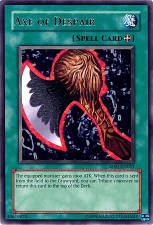 Axe of Despair [RP01-EN051] Rare