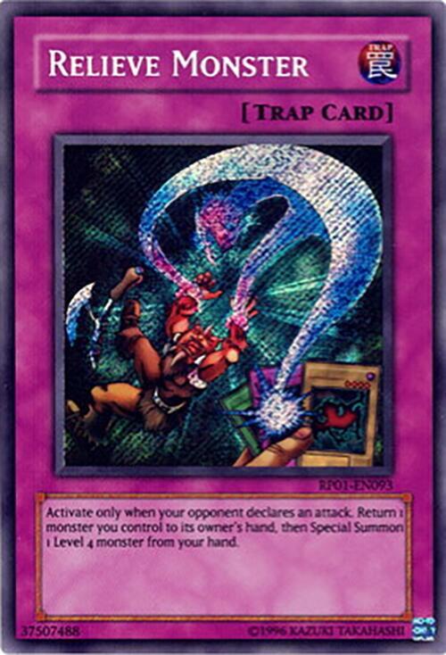 Relieve Monster [RP01-EN093] Secret Rare