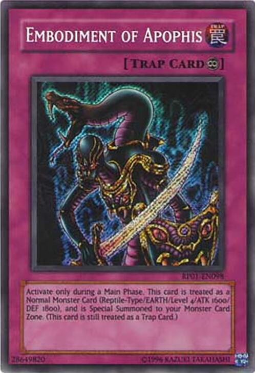 Embodiment of Apophis [RP01-EN098] Secret Rare