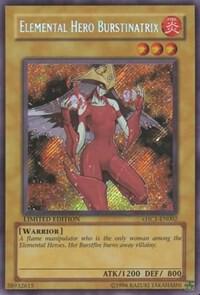 Elemental Hero Burstinatrix [EHC1-EN002] Secret Rare