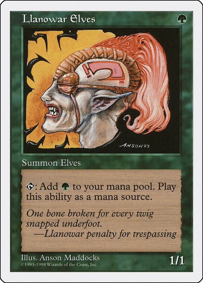 Llanowar Elves [Anthologies]