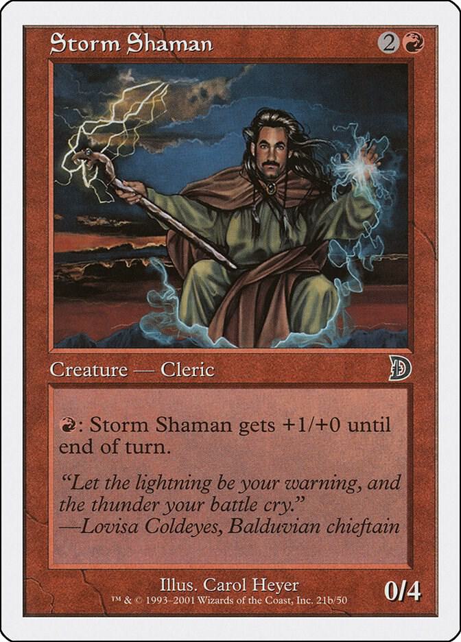Storm Shaman (Male) [Deckmasters]