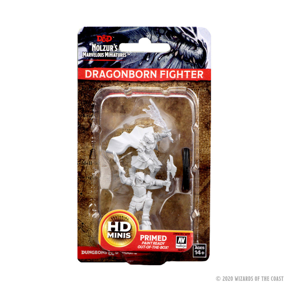 D&D Nolzur’s Marvelous Miniatures: Dragonborn Female Fighter