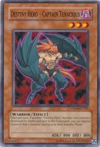 Destiny Hero - Captain Tenacious [DR04-EN182] Common
