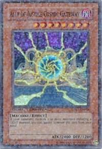 Ally of Justice Cosmic Gateway [DT02-EN028] Super Rare