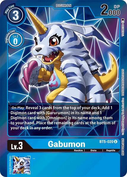 Gabumon [BT5-020] (Event Pack 2) [Battle of Omni]