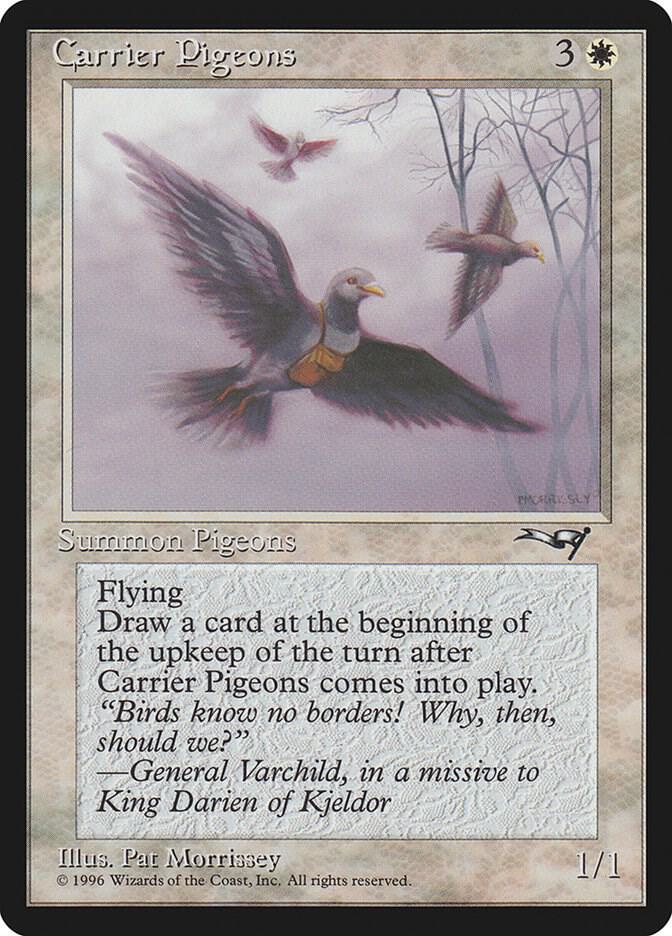 Carrier Pigeons (Holding Pigeon) [Alliances]