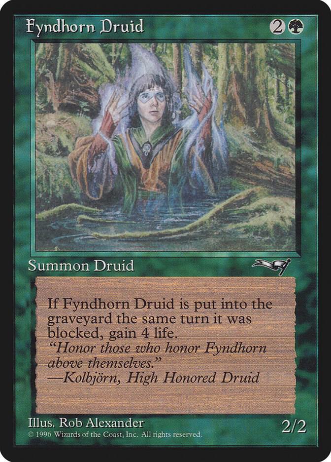 Fyndhorn Druid (Flame Circle) [Alliances]