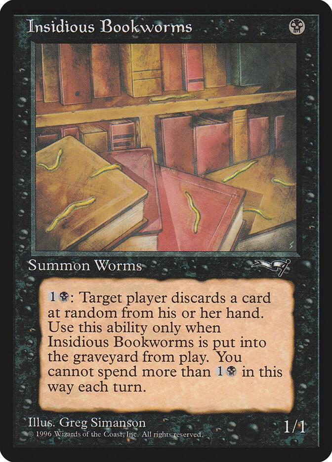Insidious Bookworms (Single Worm) [Alliances]