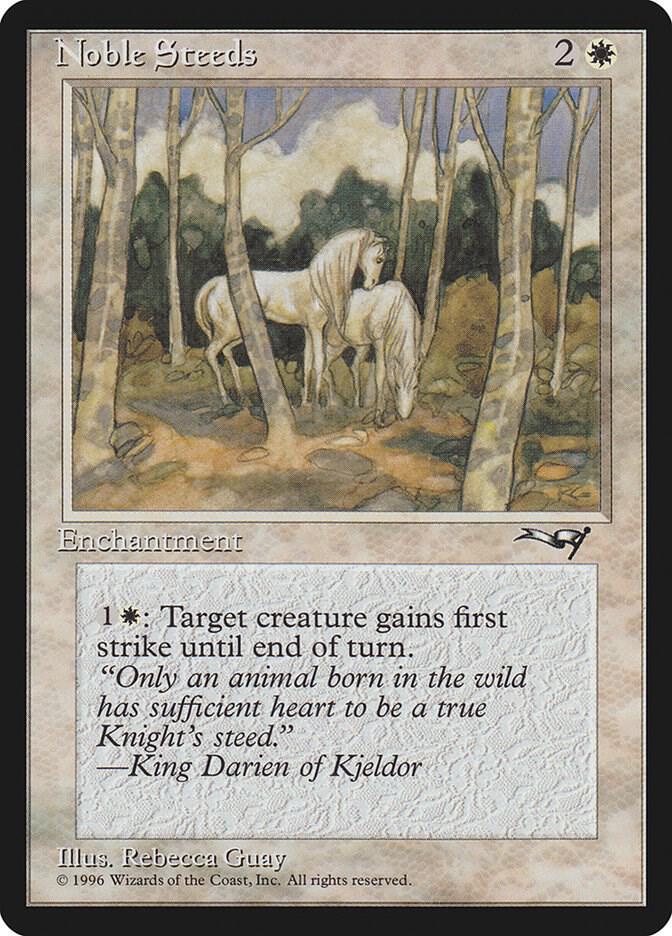 Noble Steeds (Leg Raised) [Alliances]