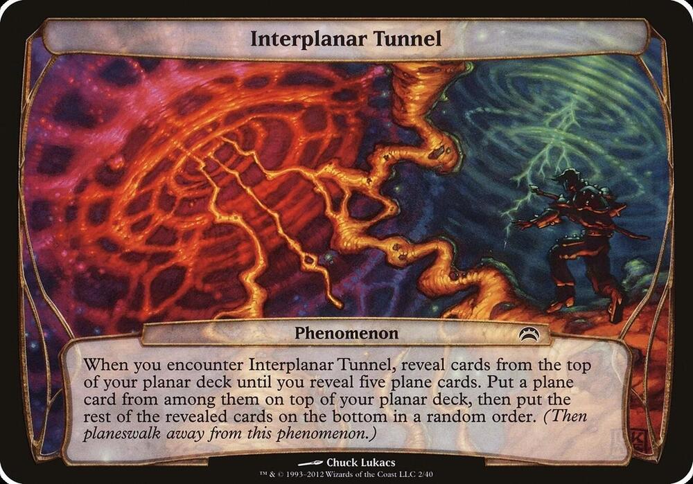 Interplanar Tunnel (Planes) [Planechase 2012 Planes]