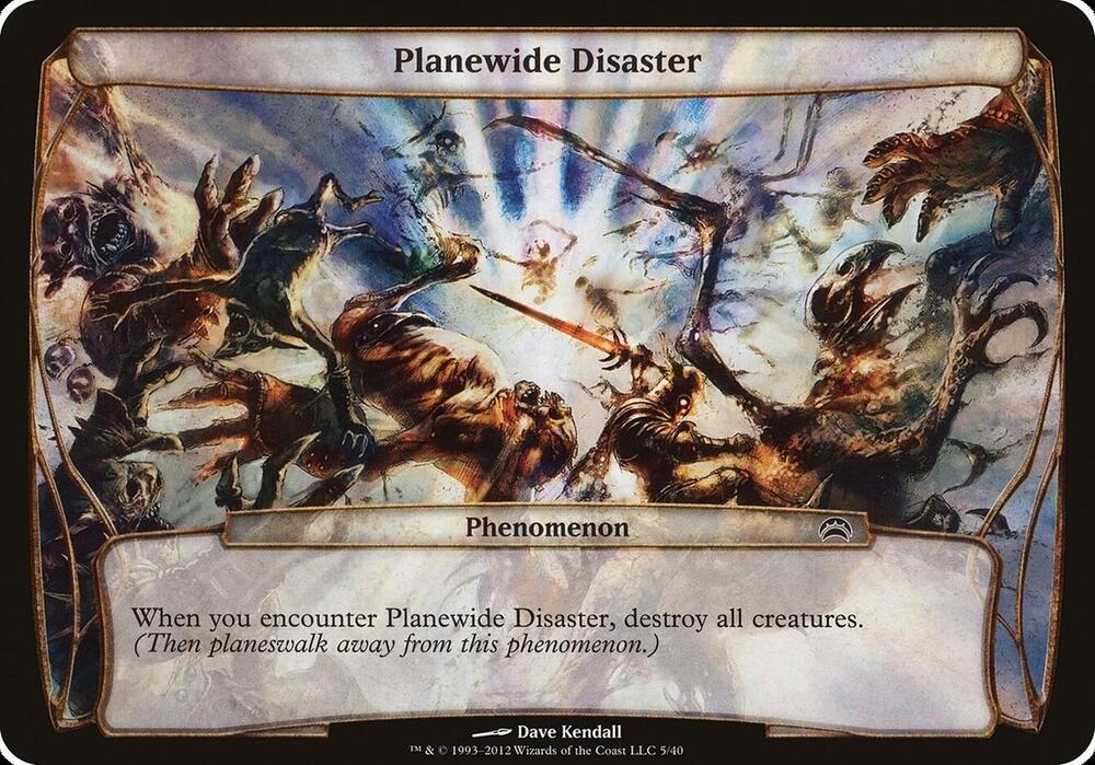 Planewide Disaster (Planes) [Planechase 2012 Planes]