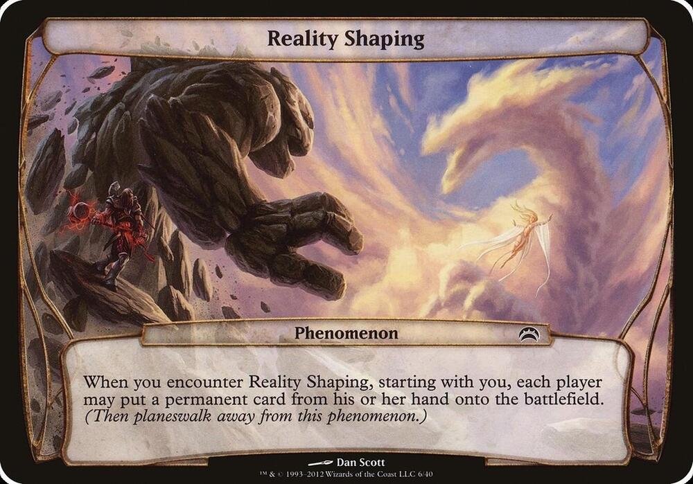 Reality Shaping (Planes) [Planechase 2012 Planes]